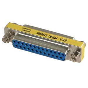 DB25 Female/Female Mini Gender Changer DB25 Female/Female Mini Gender Changer